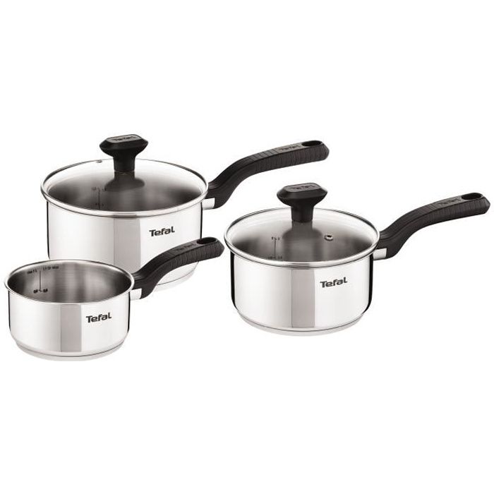 TEFAL COMFORT MAX C973S344 Batterie de cuisine 5 pièces tous feux dont induction