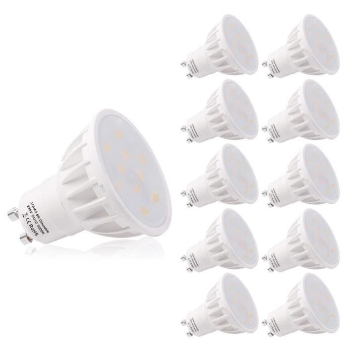 Vente Blanc Chaud 50w Led Achat Dimmable Ampoule Gu10 Cher Pas JKl1TFc3