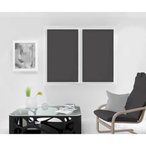 SUCRE D'OCRE Paire de brise bise DOLLY 70x120 cm - Gris anthracite SUCRE D'OCRE Paire de brise bise DOLLY 70x120 cm - Gris anthracite