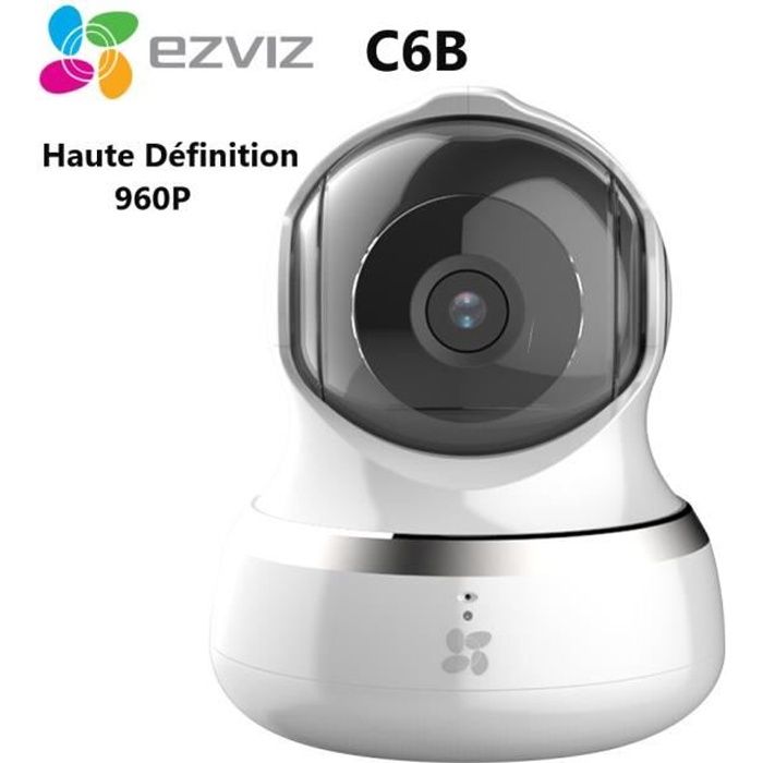 EZVIZ C6B Caméra de surveillance intérieur 960P – Détection par son & mouvement