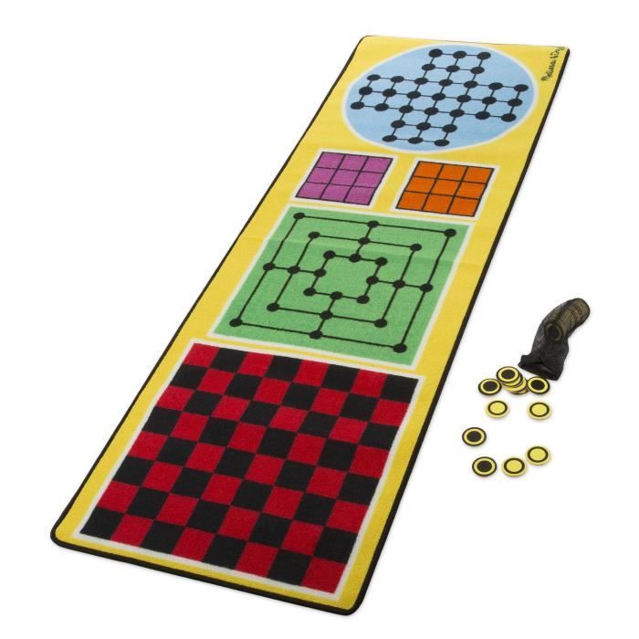 MELISSA & DOUG Tapis De Jeu 4 En 1