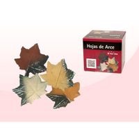 CHEMINÉE Feuilles de chênes en céramique accessoire cheminé CHEMINÉE Feuilles de chênes en céramique accessoire cheminé
