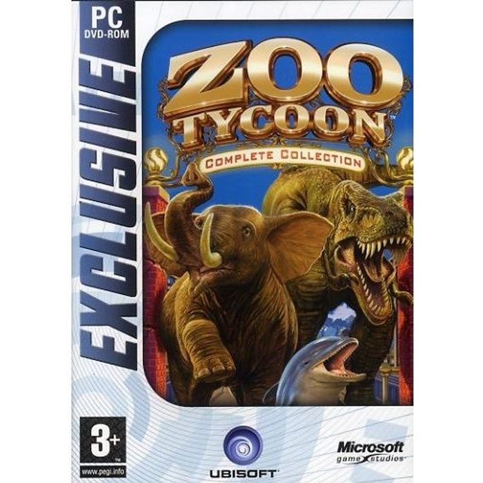 ZOO TYCOON COMPLETE COLL. /JEU PC DVD ROM . ( 3 je   Achat / Vente PC