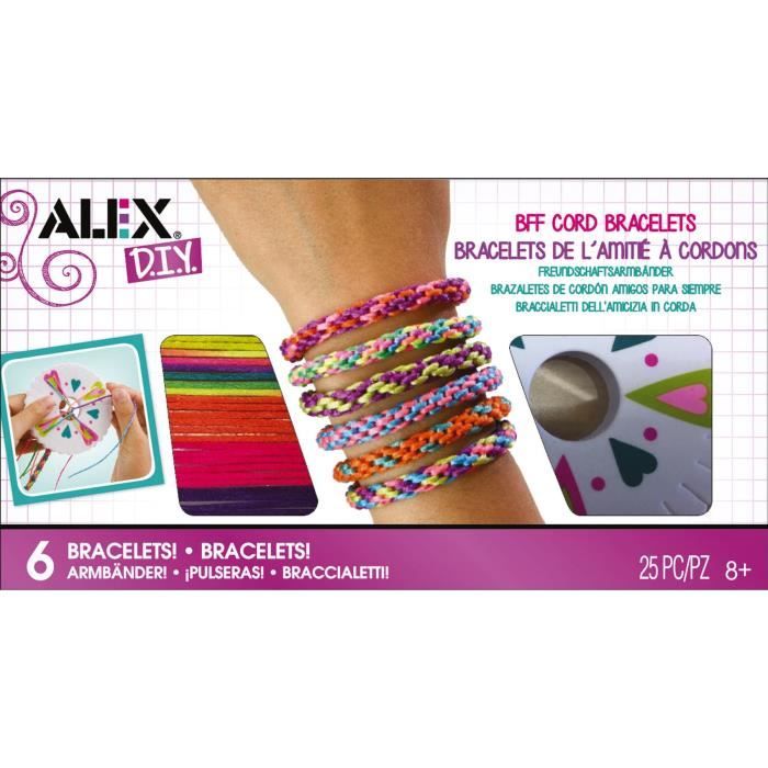 ALEX Les Bracelets A Cordons Epais