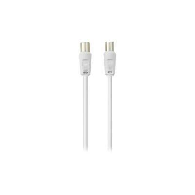 BELKIN Antenne coaxial connecteur M/F 10 m - Blanc - 75 dB