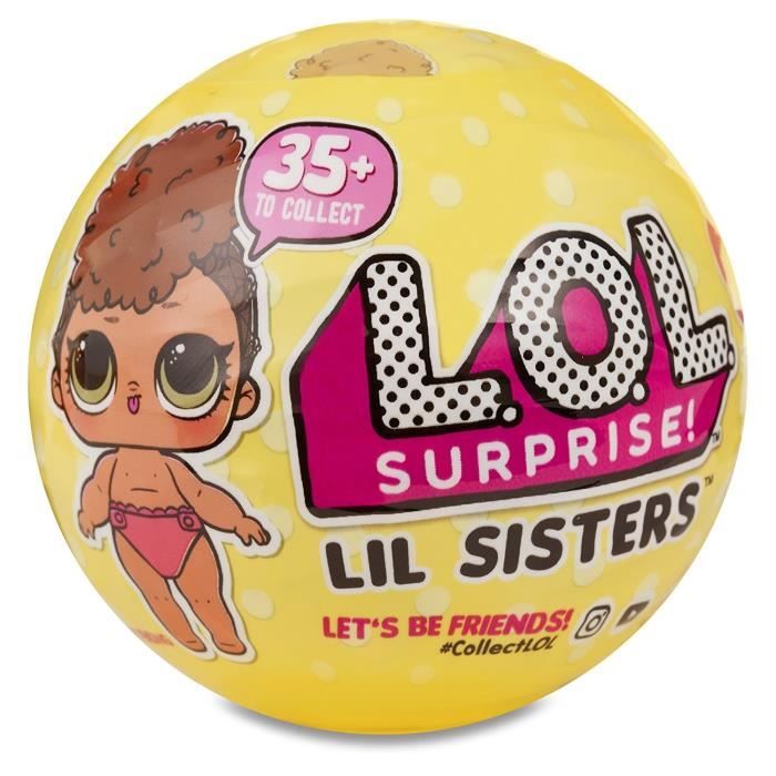 LOL Surprise ! Lil Sisters – 5 surprises