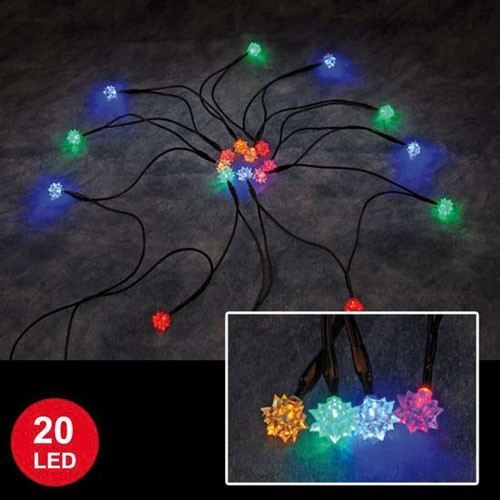 diamant 20 leds   multicolore   Guirlande lumineuse diamant   20