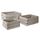 Lot de 3 caisses en bois