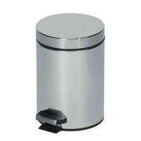 POUBELLE - CORBEILLE Poubelle 3L inox POUBELLE - CORBEILLE Poubelle 3L inox
