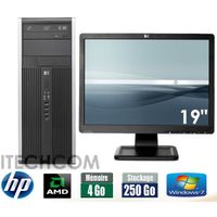UNITÉ CENTRALE + ÉCRAN PC DE BUREAU HP 6305 Pro - AMD 3,6 Ghz - Ram 4 Go UNITÉ CENTRALE + ÉCRAN PC DE BUREAU HP 6305 Pro - AMD 3,6 Ghz - Ram 4 Go