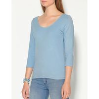 T-SHIRT Tee-shirt manches 3-4 ample décolleté femme T-SHIRT Tee-shirt manches 3-4 ample décolleté femme