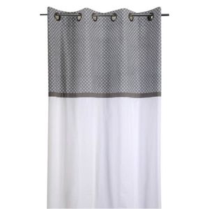 Rideau gris et blanc - Achat / Vente Rideau gris et blanc pas cher ... Rideau gris et blanc - Achat / Vente Rideau gris et blanc pas cher ...