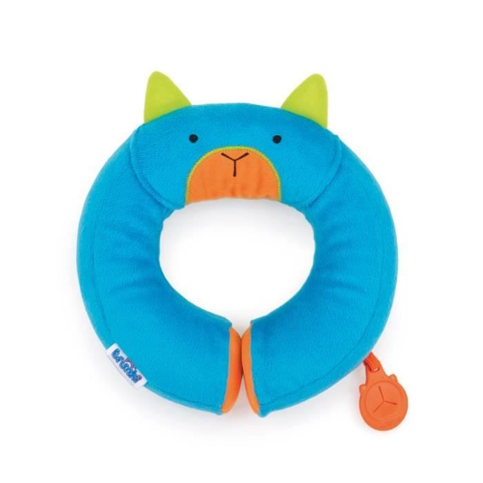 TRUNKI Yondi coussin de voyage pour la nuque bleu Bert