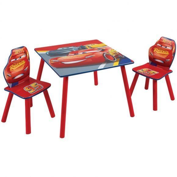 CARS Disney Ensemble Table Et 2 Chaises Pour Enfants