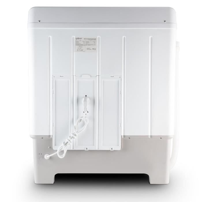 oneConcept Ecowash XXL Machine à laver 8,53