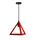 Lustre suspension industrielle contemporain Abat-j