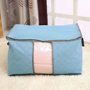 Sac Rangement Couette Auto-Compressible - 52x42x60cm - Nylon Gris