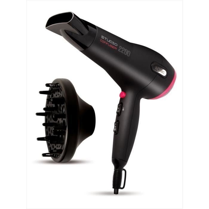 SOLAC Sèche-cheveux Studio Diffuser 2200W