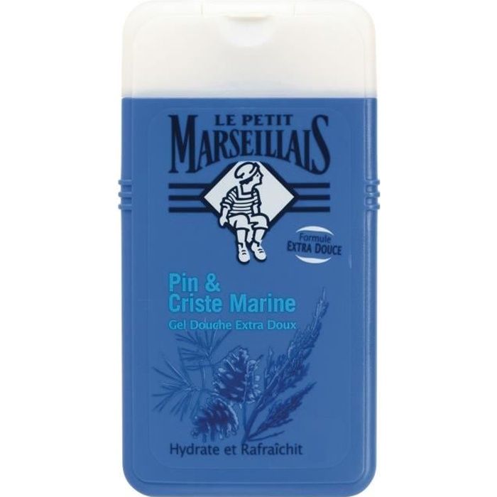 Gel douche pin & criste marine Le Petit Marseillais - le flacon de 250 ml