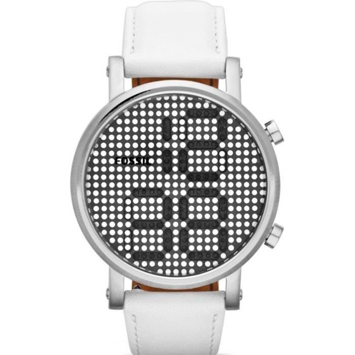 Fossil Femme Tick Montre Es3483 BlancNoir Electro Digital… N8vm0Onw