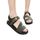 Sandales vert femme