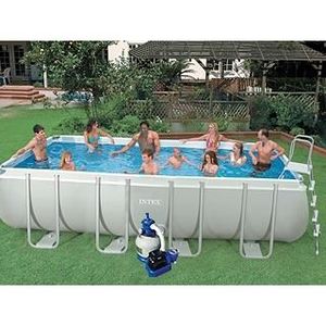 Piscine Intex Ultra Silver 549x274x132m Filtre Sable Achat