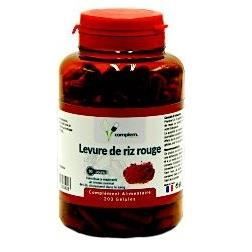COMPLEM - LEVURE DE RIZ ROUGE - Baisse le taux de cholestérol LDL et favoriser le bon cholestérol HDL
