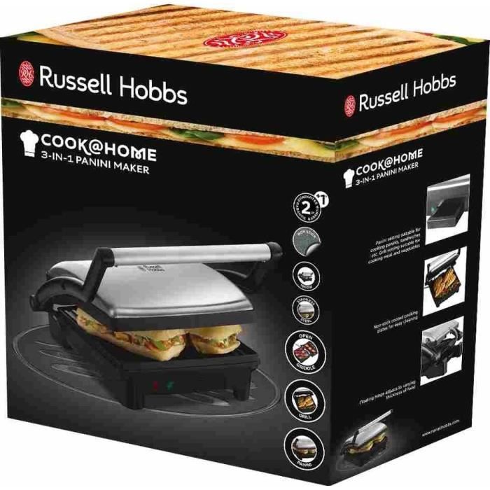 56   GRILL 3 EN 1   COOK@HOME   1800 W   NOIR   Russell Hobbs 17888 56