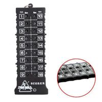 COMPTEUR BALLE DE GOLF 18 Hole Golf Putt Stroke Score Card Counter Indica COMPTEUR BALLE DE GOLF 18 Hole Golf Putt Stroke Score Card Counter Indica