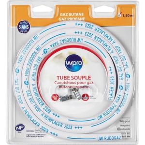 WPRO Tuyau gaz - caoutchouc Butane/Propane - 5 ans