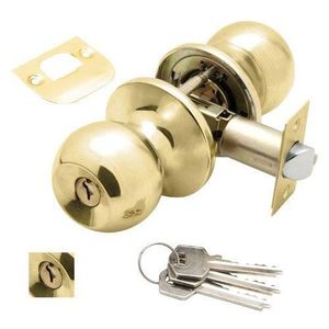 Poignee de porte ronde avec serrure - Achat / Vente pas cher Poignee de porte ronde avec serrure - Achat / Vente pas cher