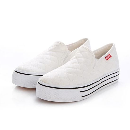 Été Printemps xz068blanc36 Ylg Comfortable Chaussure Chaussures Femme Plate gIYf7vb6y