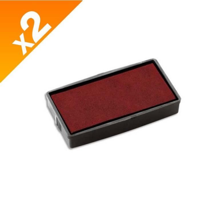 Colop - 2 encriers E20 rouge pour printer 20