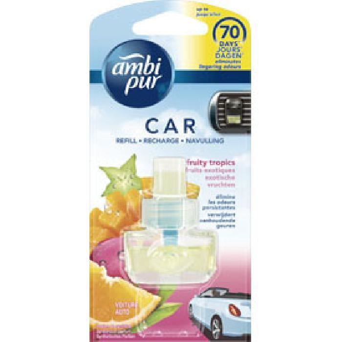 AMBI PUR Recharge désodorisant Odo clear fruits exotiques