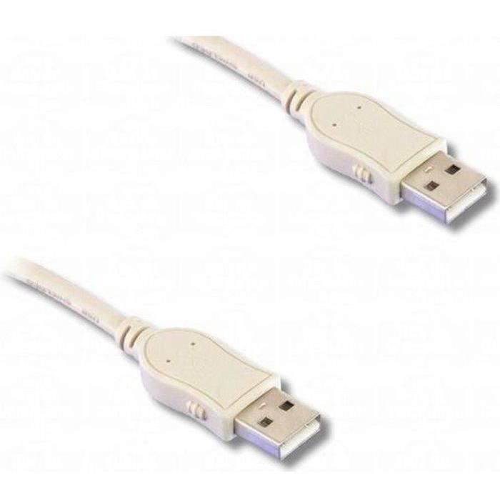 Cable USB 2.0 Hi-Speed, type A mâle / type A mâ...