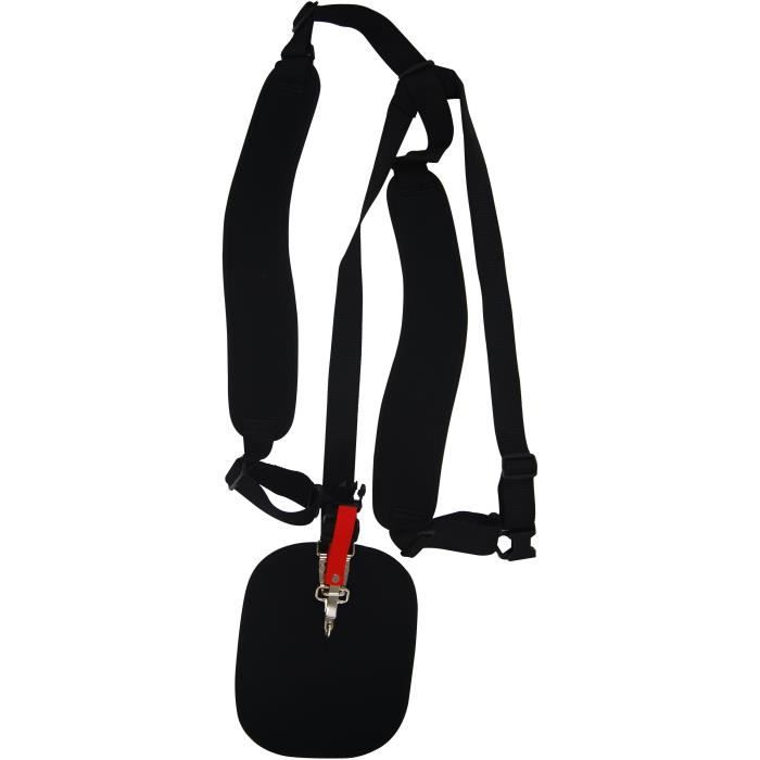 JARDIN PRATIQUE Harnais débroussailleuse ajustable confort - Sangles doubles réglables