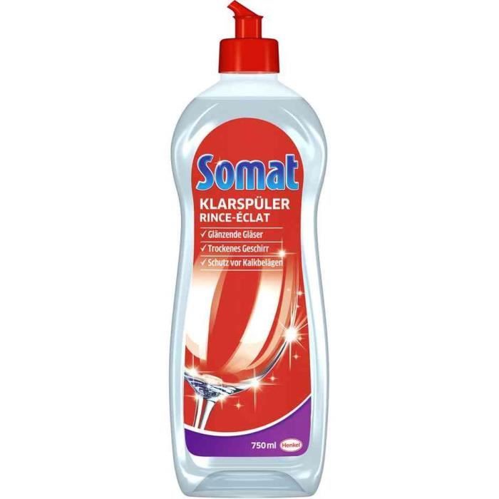 flacon liquide de rinçage lave vaisselle 750 ml - achat / vente
