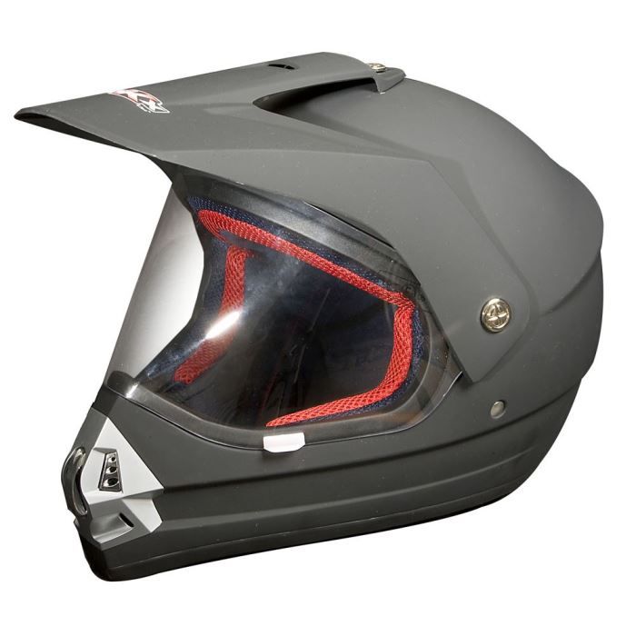 Rokx Casque Cross Avec Visière Ffc Noir Mat Achat Vente Casque