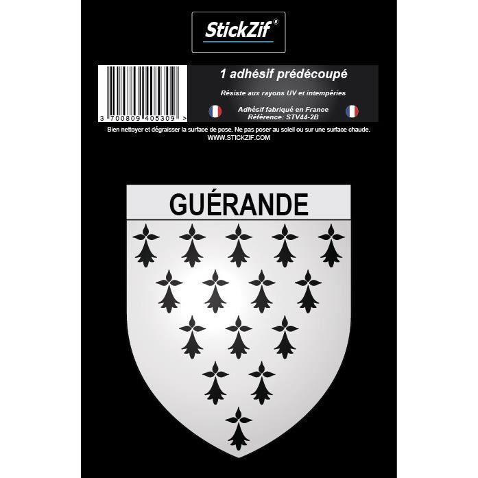 STICKZIF 1 Adhésif Blason Guerande STV44-2B