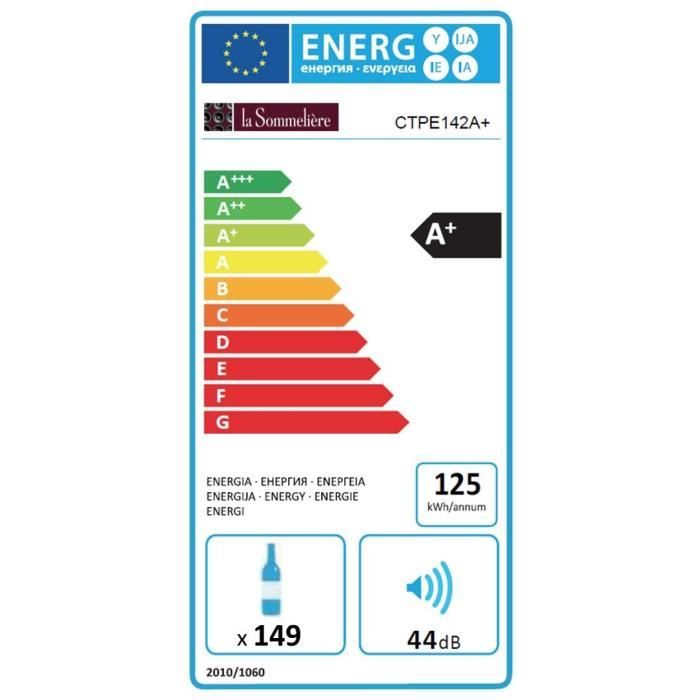  CTPE142A+ Cave à vin de vieillisseme2