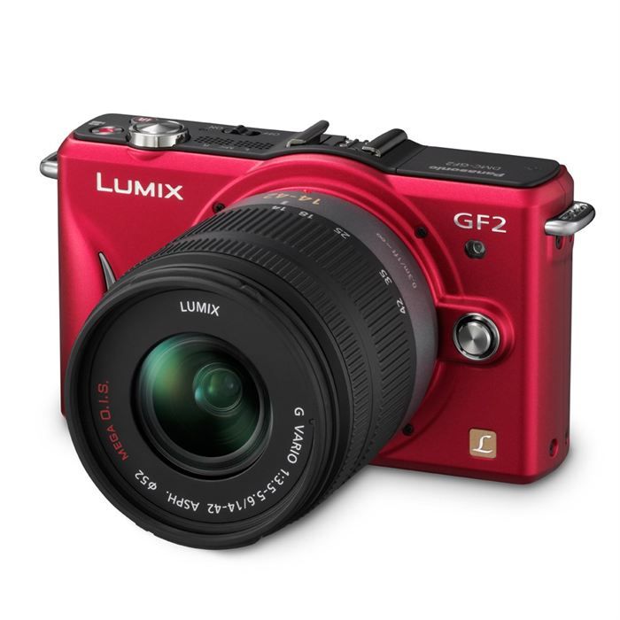 PANASONIC DMC GF2 rouge + 14 42mm   Achat / Vente BRIDGE PANASONIC DMC