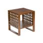 Bois Verni Table Petite Carrée 50x50cm Noyer Achat Basse Vente 0N8vmOwn