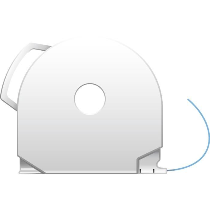 Cartouche imprimante 3D CubePRO PLA Bleu Phosphor.