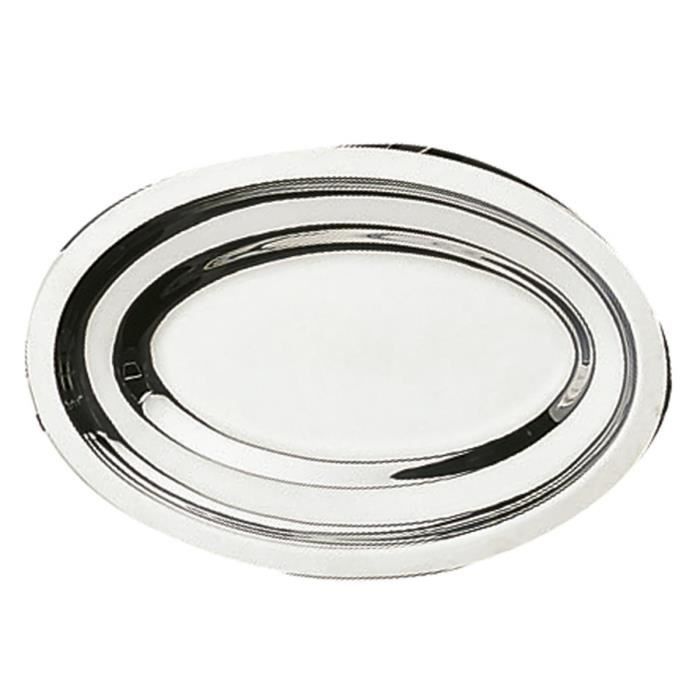 AMEFA Plat ovale inox 4710430 41cm gris