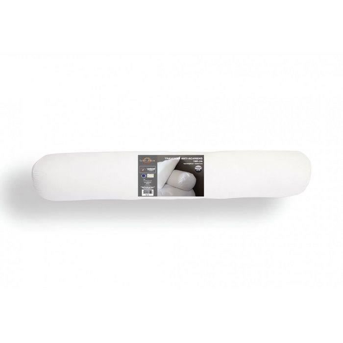SOLEIL D'OCRE Traversin Anti-Acariens LUXE 160 cm blanc