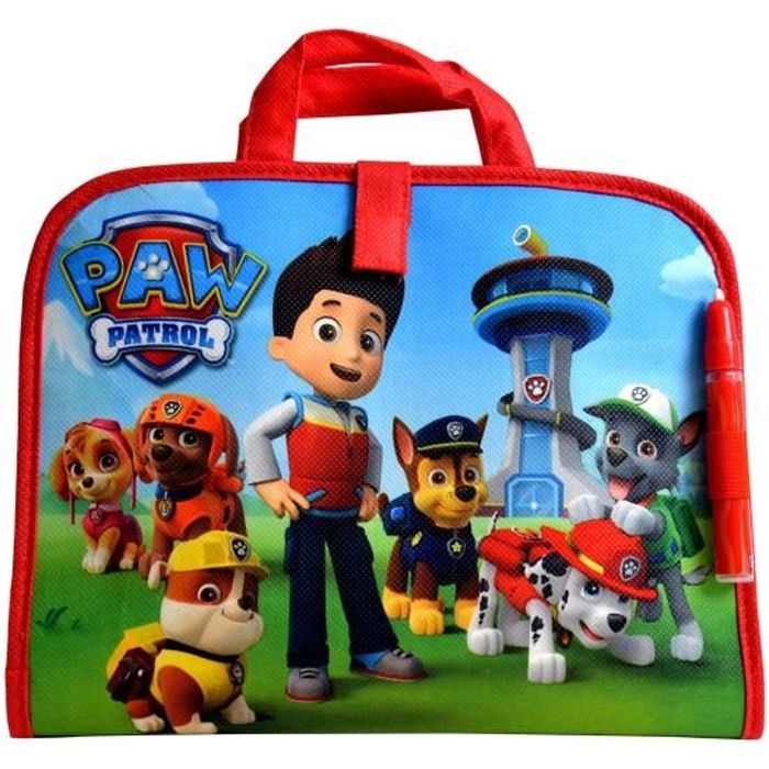 TOMY AQUADOODLE Petite valise Pat'Patrouille