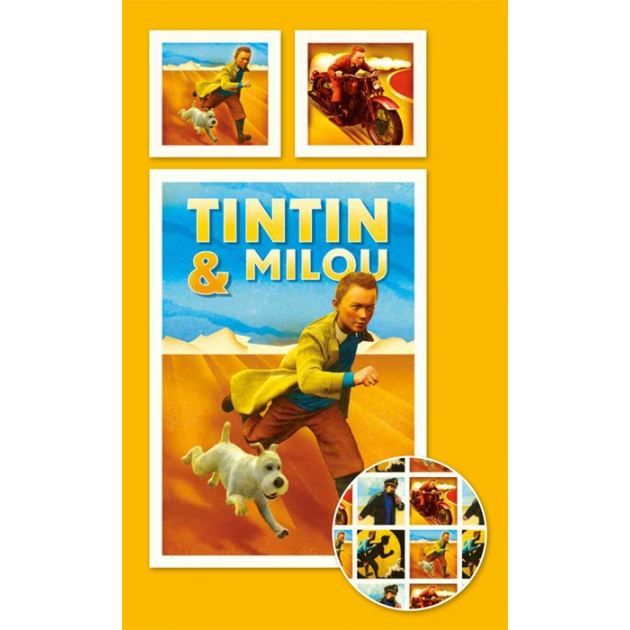 HOUSSE DE COUETTE   Tintin   Desert   220 x 240 cm   Achat / Vente