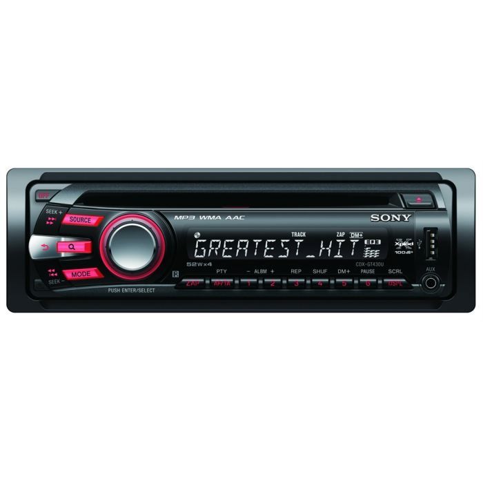 SONY CDXGT430   Achat / Vente AUTORADIO SONY CDXGT430