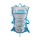 COLUMBUS Sac d'hydratation Amanzi 10 Bleu et gris