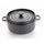 INVICTA PUV302281 Cocotte ronde - Ø 28 cm - Noir -